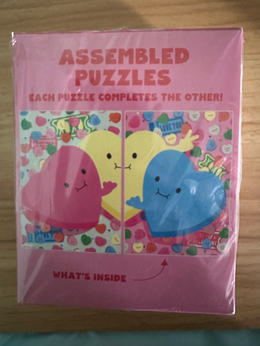Heart puzzle set